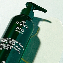 Feuchtigkeitsspendendes Reinigungsöl für Gesicht und Körper mit Sonnenblumenöl - Nuxe Bio Organic Vegetable Cleansing Oil — Bild N3