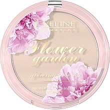 Düfte, Parfümerie und Kosmetik Gesichtspuder - Eveline Cosmetics Flower Garden Powder