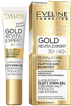 Düfte, Parfümerie und Kosmetik Revitalisierende Creme für die Augenpartie 30+/40+ - Eveline Gold Revita Expert 30+/40+