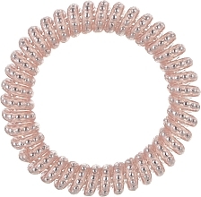 Spiral Haargummi - Invisibobble Slim Pink Monocle Elegant Hair Spiral  — Bild N5