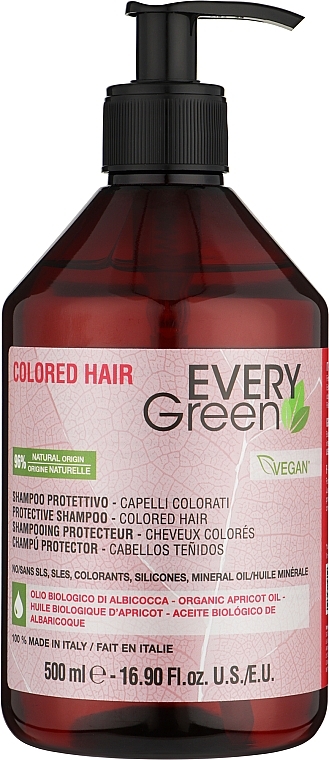 Shampoo für gefärbtes Haar - EveryGreen Colored Hair Restorative Shampoo — Bild N1