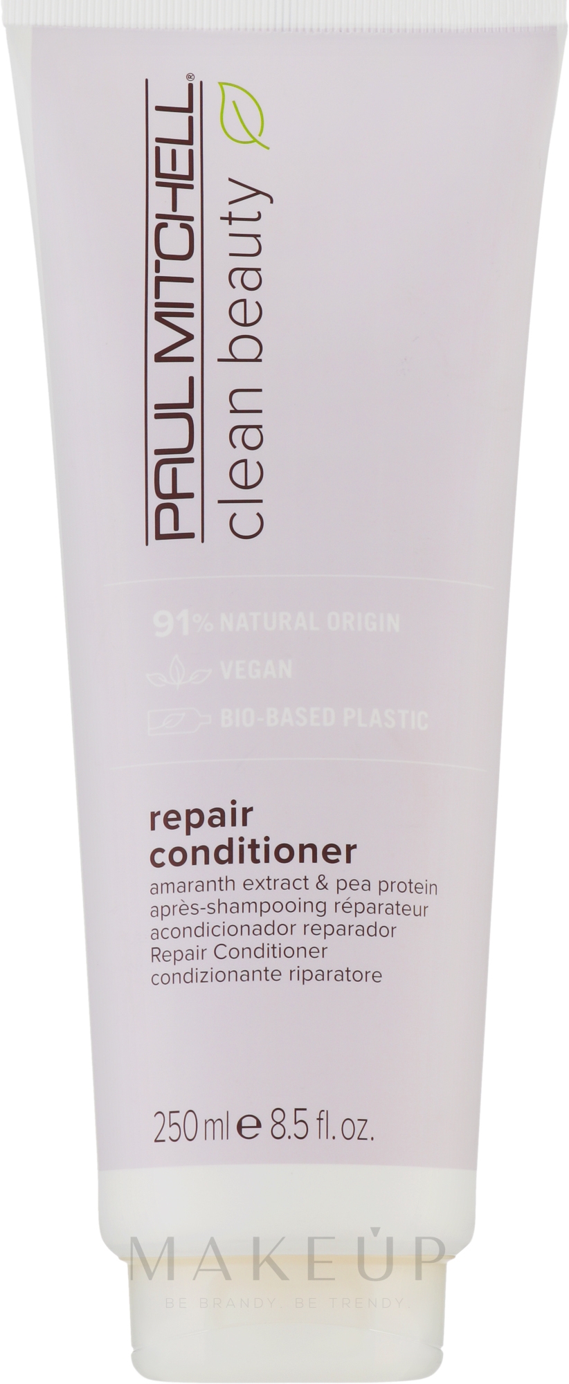 Regenerierender Conditioner mit Erbsenprotein und Amaranth-Extrakt - Paul Mitchell Clean Beauty Repair Conditioner — Bild 250 ml