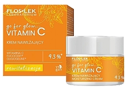 Feuchtigkeitsspendende Gesichtscreme mit Vitamin C - Floslek Go For Glow Witamin C  — Bild N1