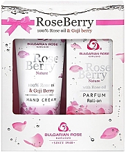 Düfte, Parfümerie und Kosmetik Bulgarian Rose Rose Berry - Duftset (Parfum Roll-on/9ml + Handcreme/75ml)