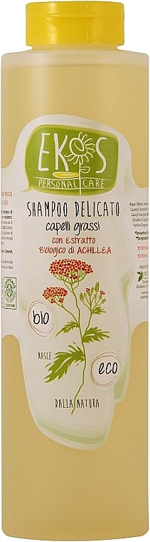 Shampoo für fettiges Haar - Ekos Personal Care Delicate Shampoo For Greasy Hair — Bild N1