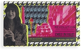 Highlighter - Makeup Revolution Emily In Paris Powder Highlighter  — Bild N2