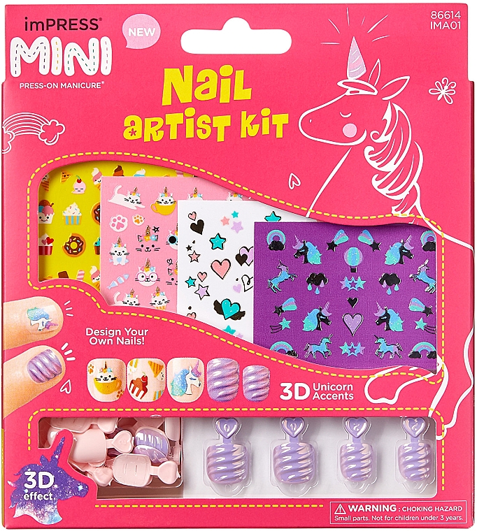 Nagelset für Kinder - Kiss imPRESS Kids Nail Artist Kit — Bild N1
