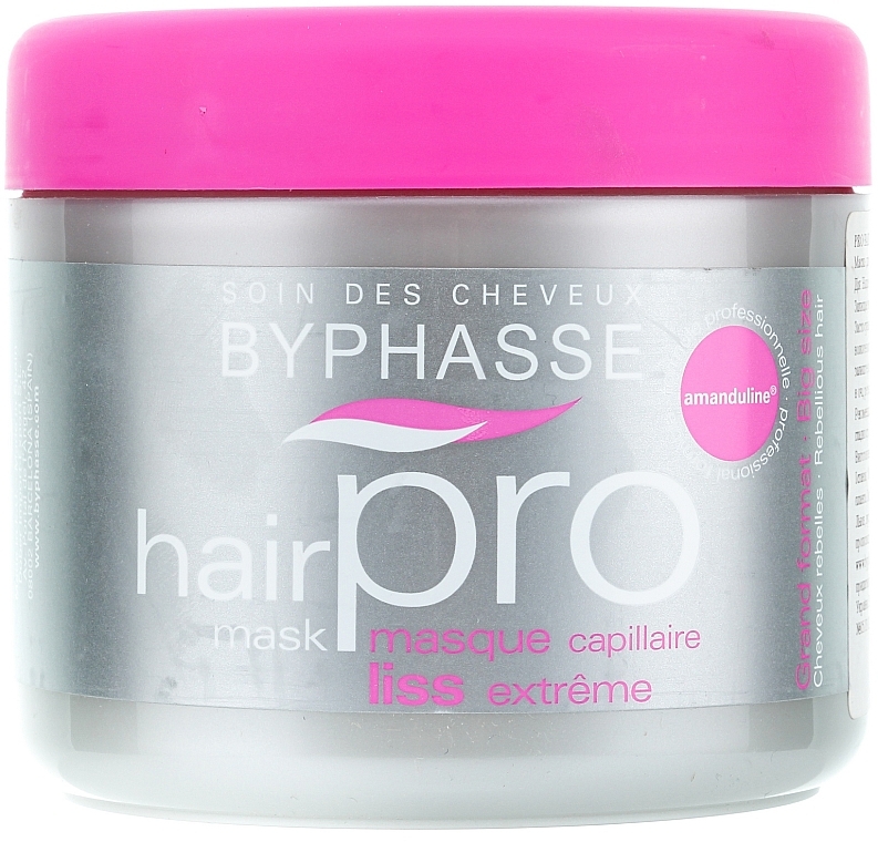 Haarmaske für mehr Glanz und Geschmeidigkeit - Byphasse Hair Pro Mask Liss Extreme — Bild N1