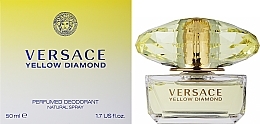 Düfte, Parfümerie und Kosmetik Versace Yellow Diamond - Deospray