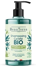 Shampoo mit Hanf und Aloe Vera - BeauTerra BIO Hemp Extract & Aloe Vera Juice Organic Shampoo — Bild N2