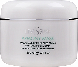 Düfte, Parfümerie und Kosmetik Reinigende Gesichtsmaske für fettige Haut - Levissime Armony Mask