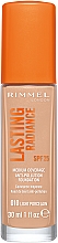 Düfte, Parfümerie und Kosmetik Langanhaltende Foundation mit Schutz vor Umwelteinflüssen LSF 25 - Rimmel Lasting Radiance SPF 25