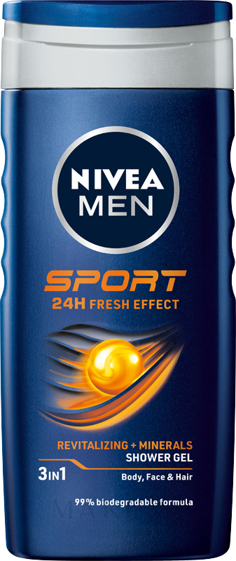 Duschgel "Sport" für Männer - NIVEA MEN Sport Shower Gel — Bild 250 ml