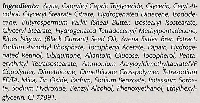 Glättende Anti-Falten Gesichtscreme mit Retinol, Coenzym Q10 und Samenöl der schwarzen Johannisbeere - L'biotica Eclat Clow Cream — Bild N6