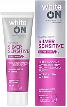 Düfte, Parfümerie und Kosmetik Zahnpasta zur Zahnaufhellung - Tolpa White ON Silver Sensitive Toothpaste