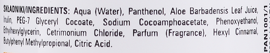 Regenerierender Schaum für Gesicht und Körper mit D-Panthenol, Aloesaft und Inulin - Farmona Pantenol Med Regenerating And Reconstructive Face And Body Foam — Bild N3