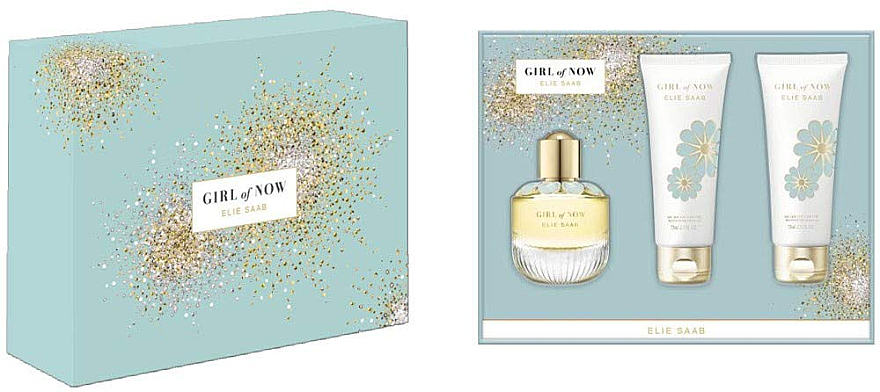 Elie Saab Girl Of Now - Duftset (Eau de Parfum 50ml + Körperlotion 75ml + Duschgel 75ml)