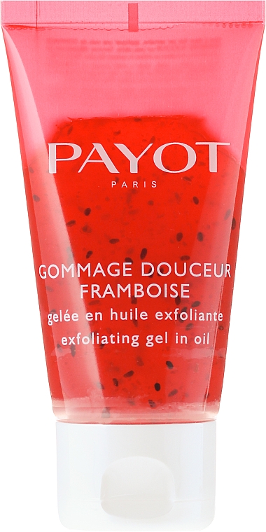 Gesichtsgel-In-Öl-Peeling mit echten Himbeerkernen - Payot Gommage Douceur Framboise — Bild N3