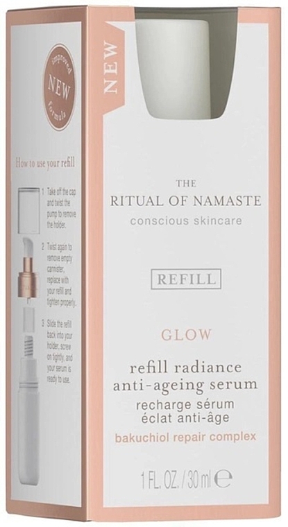 Anti-Aging Gesichtsserum  - Rituals The Ritual Of Namaste Glow Radiance Anti-Ageing Serum (Ersatzkartusche) — Bild N1