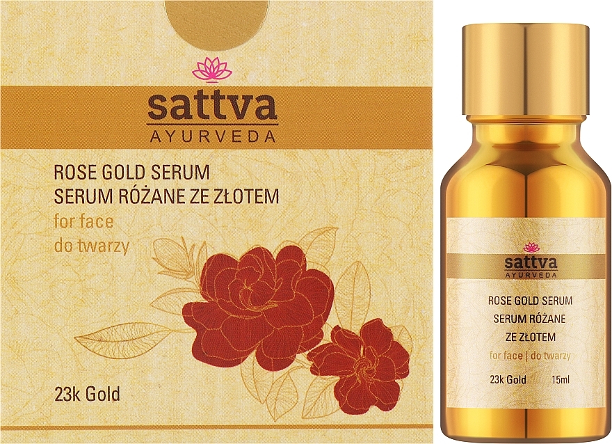 Gesichtsserum - Sattva Ayurveda Rose Gold Serum — Bild N2