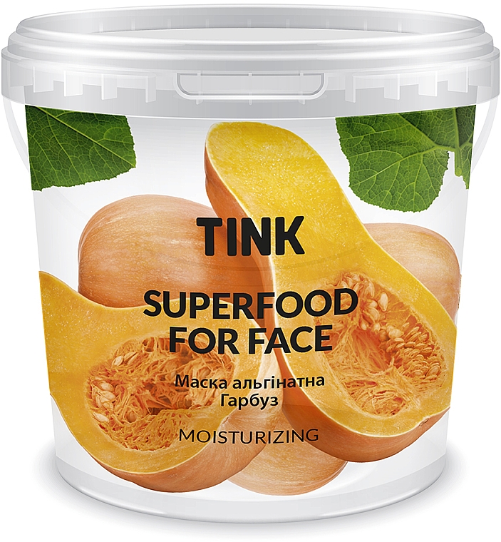 Alginatmaske mit Kürbis - Tink SuperFood For Face Moisturizing Alginate Mask — Bild N1