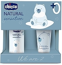 Chicco Natural Sensation We Are 2 Set (Gesichtscreme 50 ml + Massageöl 100 ml) - Set — Bild N1