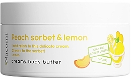 Körperbutter mit Pfirsich- und Zitronenduft - Nacomi Peach Sorbet And Lemon Creamy Body Butter — Bild N1