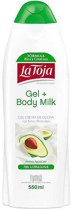 Creme-Duschgel mit Aloe Vera und Mineralsalzen - La Toja Hidrotermal Aloe Vera Gel + Body Milk — Bild N1