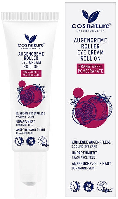 Augencreme - Cosnature Pomegranate Eye Cream Roll On — Bild N1