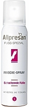 Erfrischendes Spray für schwitzende Füße mit Menthol und Teebaumöl - Allpresan Foot Special 5 Frische-Spray — Bild N1