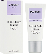 Deo Roll-on Antitranspirant - Marbert Bath & Body Classic Antiperspirant Roll-On — Bild N1