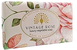 Seife mit Rose - The English Soap Company Vintage Collection Rose Soap — Bild N1