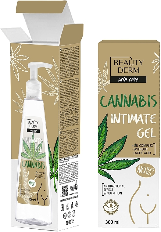 Intimhygiene-Gel Cannabis - Beauty Derm Scin Care Intimate Gel Cannabis — Bild N2