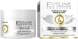 Regenerierende Gesichtscreme mit Coenzym Q10 und Ziegenmilch für trockene Haut - Eveline Cosmetics Goat's Milk Intensely Regenerating Cream — Bild N3