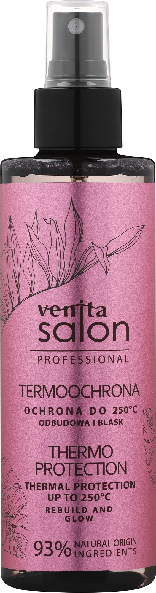 Haarstylingspray, Hitzeschutz - Venita Salon Professional  — Bild 200 ml