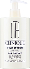 Schützende und feuchtigkeitsspendende Körperlotion - Clinique Deep Comfort Body Lotion — Bild N1