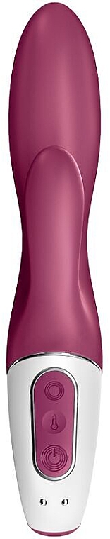 Kaninchen-Vibrator Burgund - Satisfyer Heated Affair — Bild N2