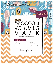 Düfte, Parfümerie und Kosmetik Belebende Tuchmaske mit Brokkoli-Extrakt - Huangjisoo Broccoli Voluming Mask