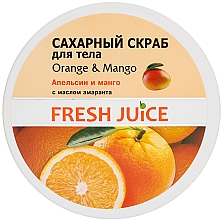 Körperpeeling mit Kristallzucker - Fresh Juice Orange and Mango — Bild N4