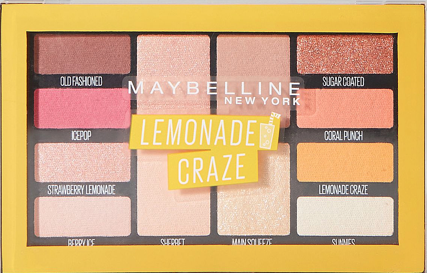 Lidschattenpalette - Maybelline Lemonade Craze Palette — Bild N1