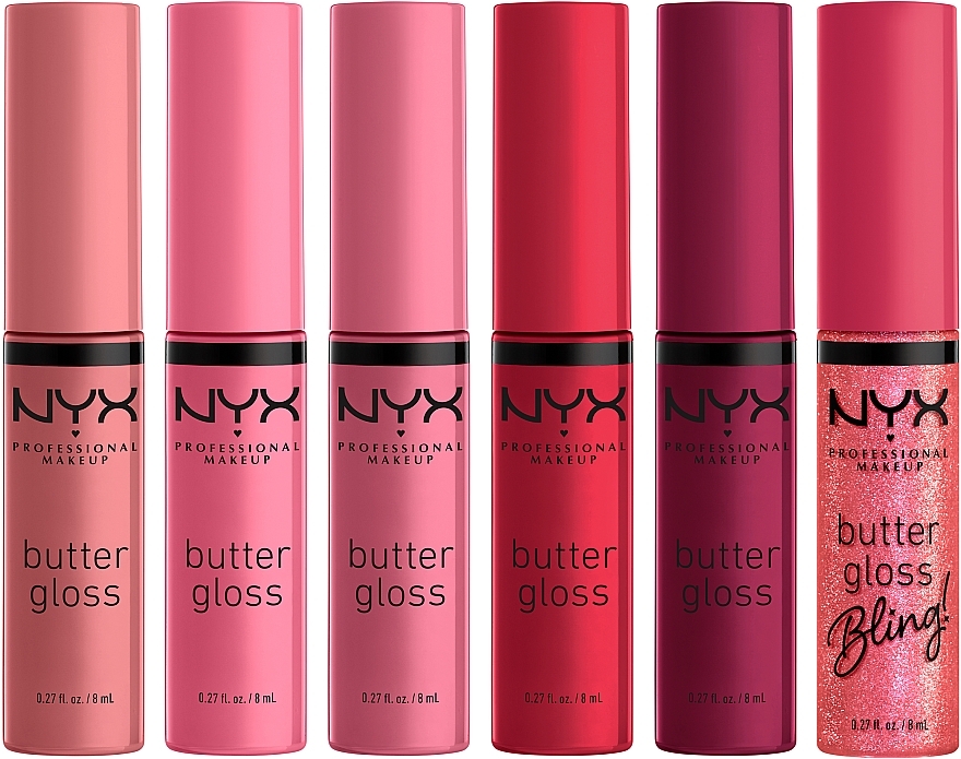 NYX Professional Makeup Home Alone Little Nero's Pizza Butter Gloss Set - Lippen-Make-up-Set — Bild N18