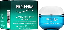 Glättende und aufpolsternde Gesichtscreme für empfindliche Haut - Biotherm Aquasource Everplump Moisturizer Cream — Bild N6
