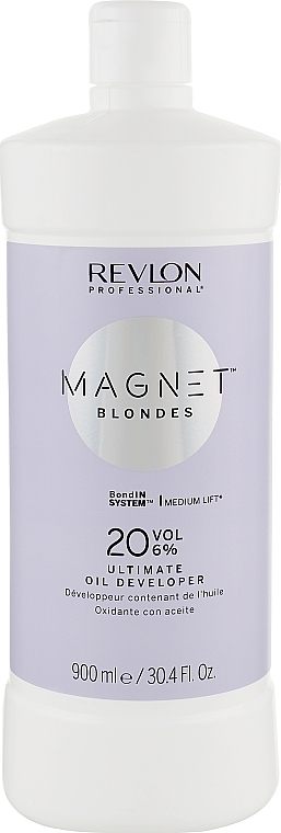 Peroxid-Creme mit Ölen 20 Vol 6% - Revlon Professional Magnet Blondes Ultimate Oil Developer — Bild N1