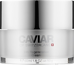 Düfte, Parfümerie und Kosmetik 24-Stunden revitalisierende Gesichtscreme - Caviar Of Switzerland 24h Regenaration Cream