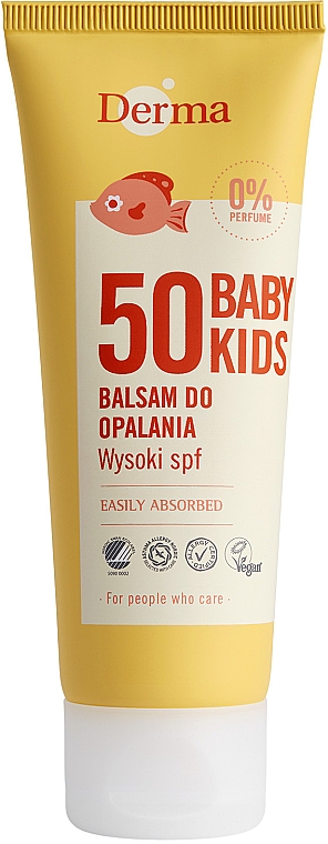 Sonnenschutzbalsam für Kinder SPF50 - Derma Baby Sun Screen High SPF50 — Bild N1