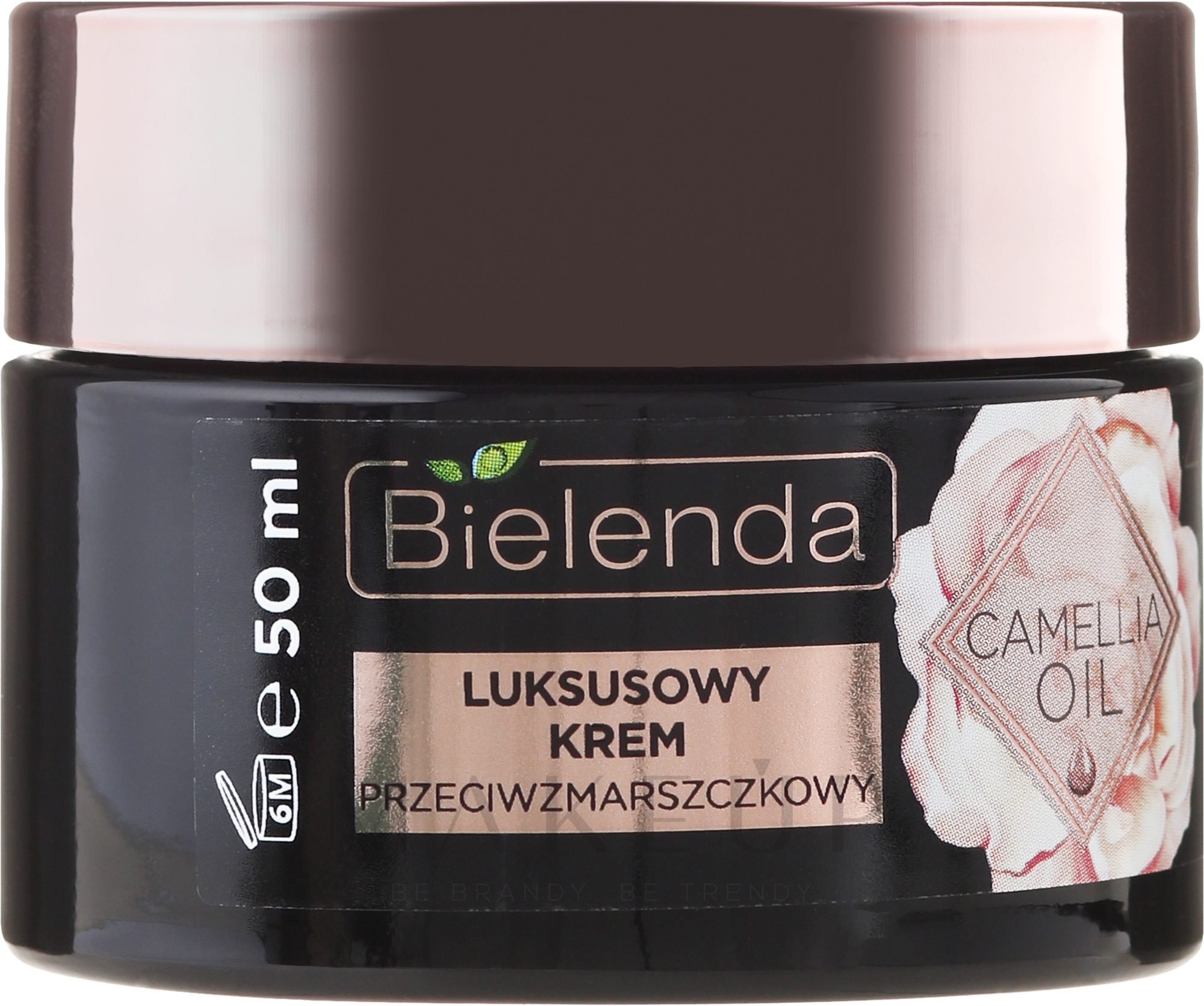 Anti-Falten Gesichtscreme mit Kamelienöl 40+ - Bielenda Camellia Oil Luxurious Anti-Wrinkle Cream 40+ — Bild 50 ml