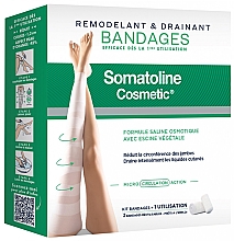 Düfte, Parfümerie und Kosmetik Bandagen für Beine - Somatoline Cosmetic Remodeling and Draining Kit 2 Bandages