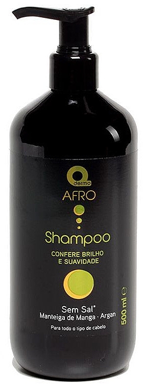 Shampoo für lockiges Haar - Dermo Afro Shampoo Mango-Argan — Bild N1