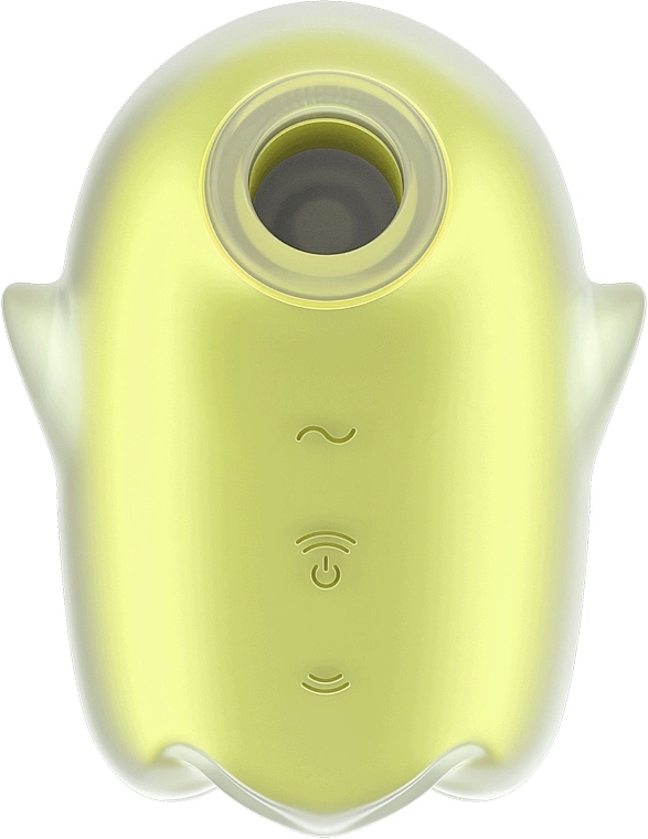 Leuchtender Klitorisstimulator gelb - Satisfyer Glowing Ghost Yellow — Bild N2