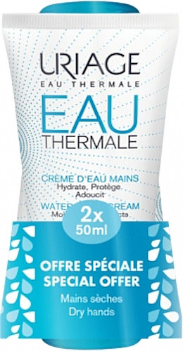 Set - Uriage Eau Thermale Water Hand Cream (h/cr/2*50ml) — Bild N1